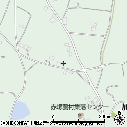 茨城県かすみがうら市加茂3906周辺の地図