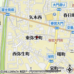 長野県諏訪郡下諏訪町5247周辺の地図