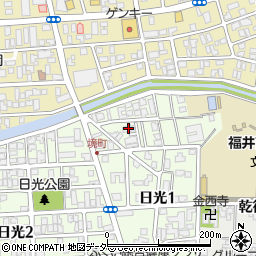 日光荘１号館周辺の地図