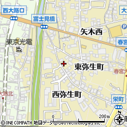 長野県諏訪郡下諏訪町5243周辺の地図