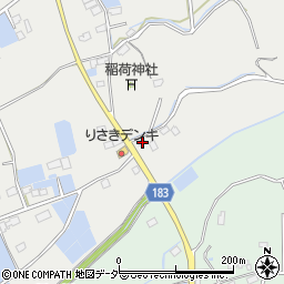 茨城県行方市手賀1572周辺の地図