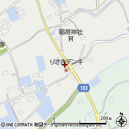 茨城県行方市手賀1456周辺の地図