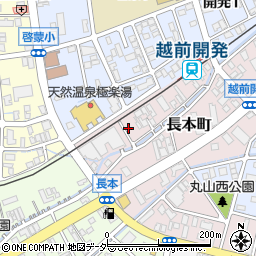 福井県福井市長本町904周辺の地図