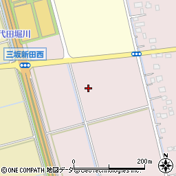 茨城県常総市三坂新田町周辺の地図