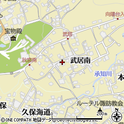 長野県諏訪郡下諏訪町5987周辺の地図