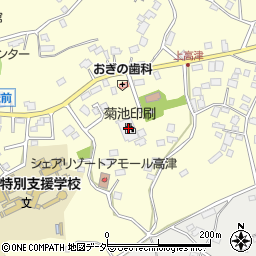 茨城県土浦市上高津911-1周辺の地図