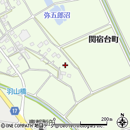 千葉県野田市関宿台町1240周辺の地図