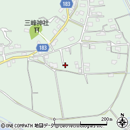 茨城県行方市山田578周辺の地図