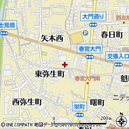 長野県諏訪郡下諏訪町12-2周辺の地図