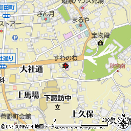長野県諏訪郡下諏訪町5805周辺の地図