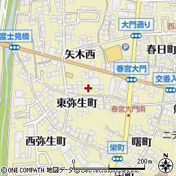 長野県諏訪郡下諏訪町12-4周辺の地図