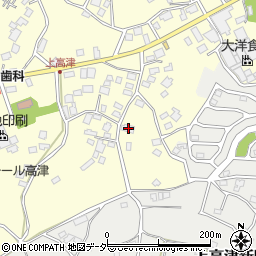 茨城県土浦市上高津822周辺の地図