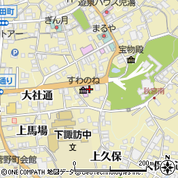 長野県諏訪郡下諏訪町5807周辺の地図