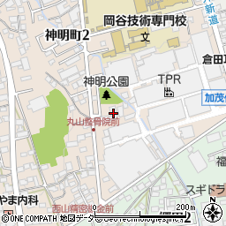 小野ゴム工業株式会社　神明工場周辺の地図