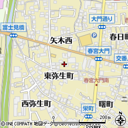 長野県諏訪郡下諏訪町12-3周辺の地図
