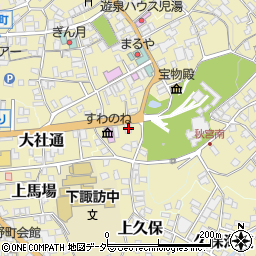 長野県諏訪郡下諏訪町5811周辺の地図