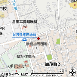 岡谷郷田郵便局 ＡＴＭ周辺の地図