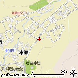 長野県諏訪郡下諏訪町7098周辺の地図