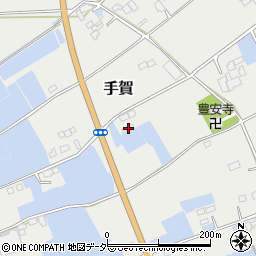 茨城県行方市手賀1284周辺の地図