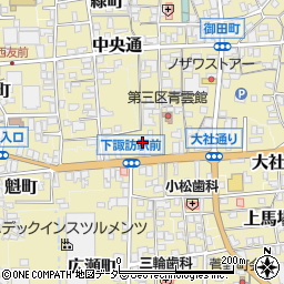 長野県諏訪郡下諏訪町290周辺の地図