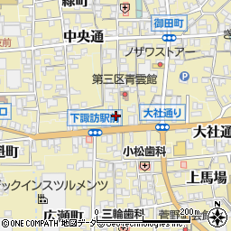 長野県諏訪郡下諏訪町293周辺の地図