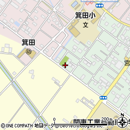 宮前本田1号公園周辺の地図