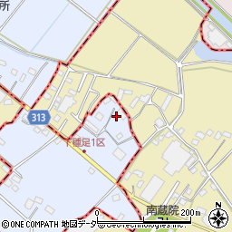 埼玉県加須市下種足55周辺の地図