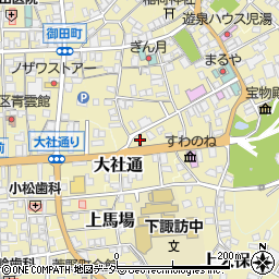 長野県諏訪郡下諏訪町3554周辺の地図