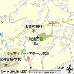 茨城県土浦市上高津911-6周辺の地図