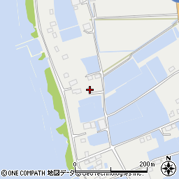 茨城県行方市手賀1159-2周辺の地図