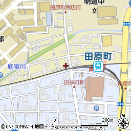 玉江荘周辺の地図