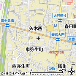 長野県諏訪郡下諏訪町24周辺の地図