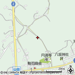 茨城県行方市山田1840周辺の地図