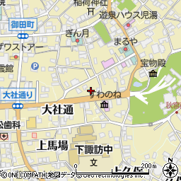 長野県諏訪郡下諏訪町3561周辺の地図