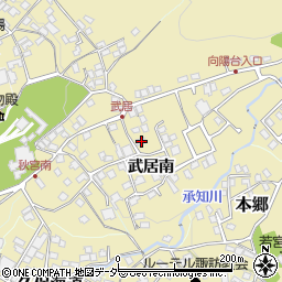 長野県諏訪郡下諏訪町5892周辺の地図