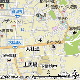 長野県諏訪郡下諏訪町3553周辺の地図