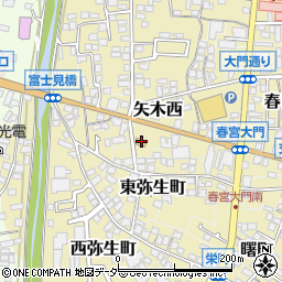 長野県諏訪郡下諏訪町11周辺の地図