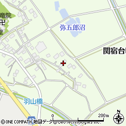 千葉県野田市関宿台町1231-1周辺の地図