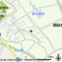 千葉県野田市関宿台町1230周辺の地図