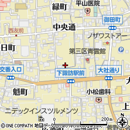 長野県諏訪郡下諏訪町297周辺の地図