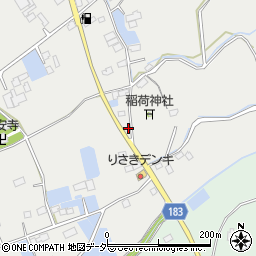 茨城県行方市手賀1447周辺の地図