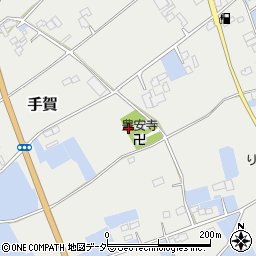 茨城県行方市手賀1264周辺の地図