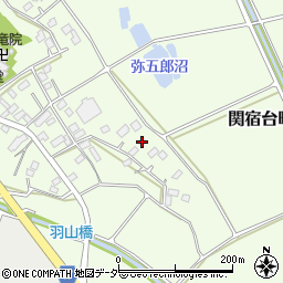 千葉県野田市関宿台町1231周辺の地図