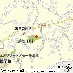 茨城県土浦市上高津895周辺の地図
