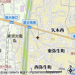 長野県諏訪郡下諏訪町5周辺の地図