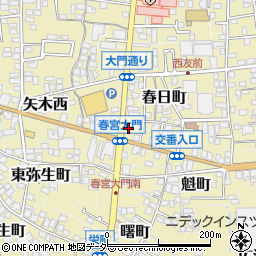 長野県諏訪郡下諏訪町227-2周辺の地図