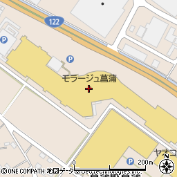 リンガーハットモラージュ菖蒲店周辺の地図