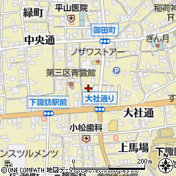 長野県諏訪郡下諏訪町3232周辺の地図