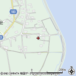 茨城県行方市山田680周辺の地図