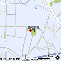 茨城県常総市大生郷町4021-5周辺の地図